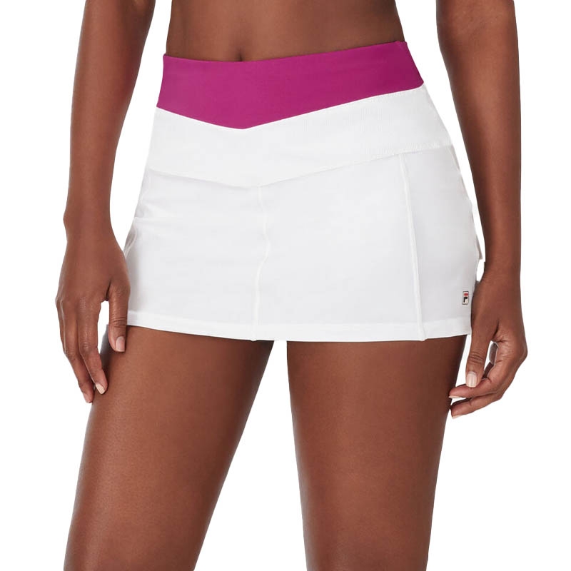 Fila Baseline 12.5 Tennis Skirt White/fuchsia