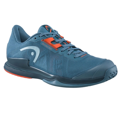 Head Sprint Pro 3.5 Men's Tennis Shoe Bluestone/orange
