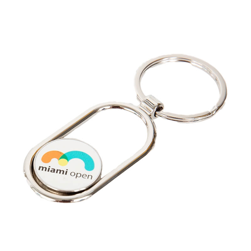 Miami Open Keychain Silver