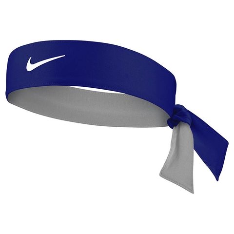 Sinis blive forkølet gås Nike Tennis Headband Royalblue/white