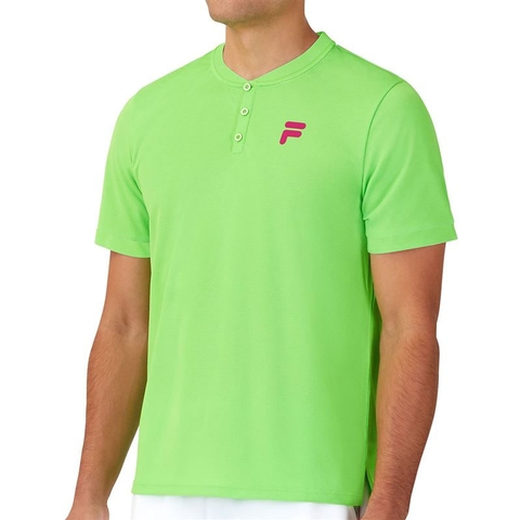 Fila Sonic Men's Tennis Polo Green