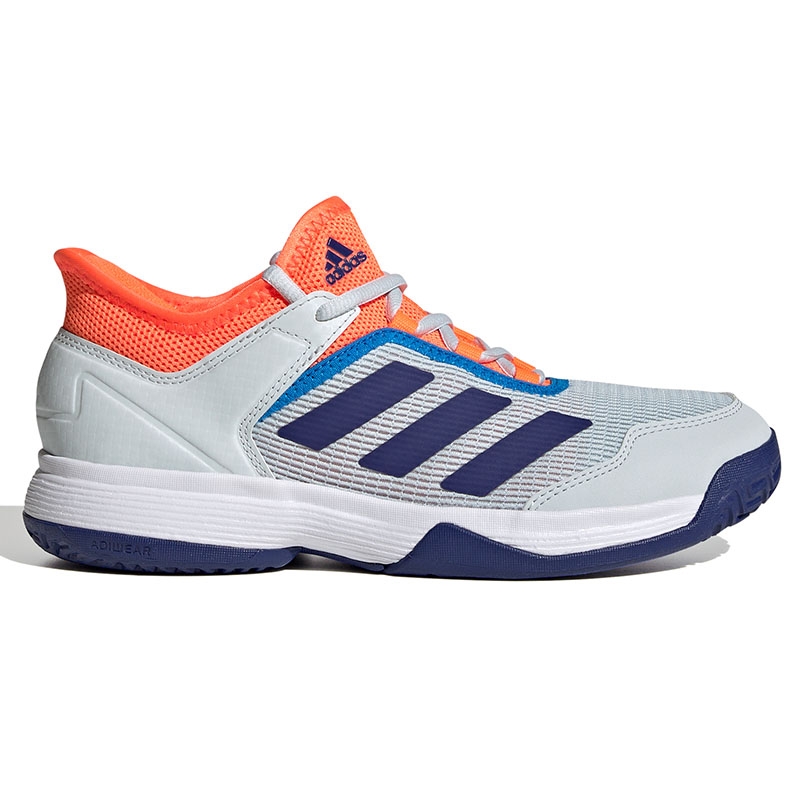 Adidas Ubersonic 4 k Junior Tennis Shoe Blue/orange/white