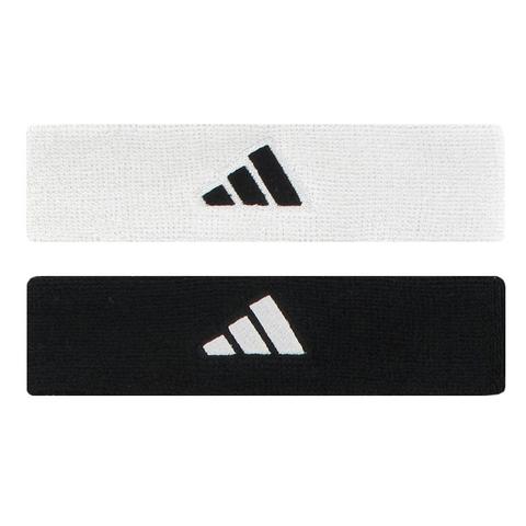 Adidas Interval Reversible Tennis Headband White/black
