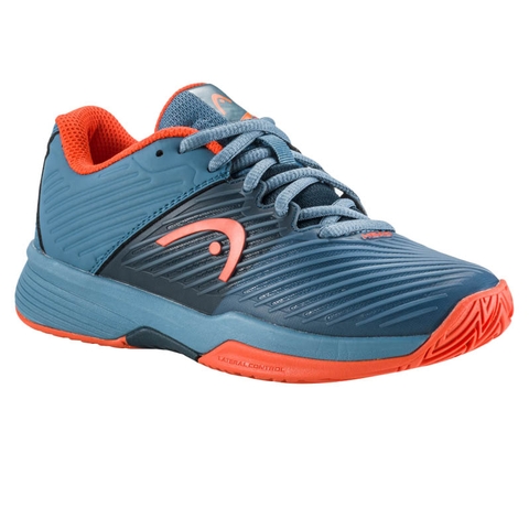 Head Revolt Pro 4.0 Junior Tennis Shoe Bluestone/orange