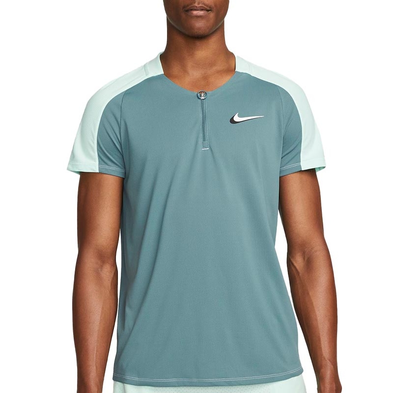 Nike Court Slam Men's Tennis Polo Slate/mint