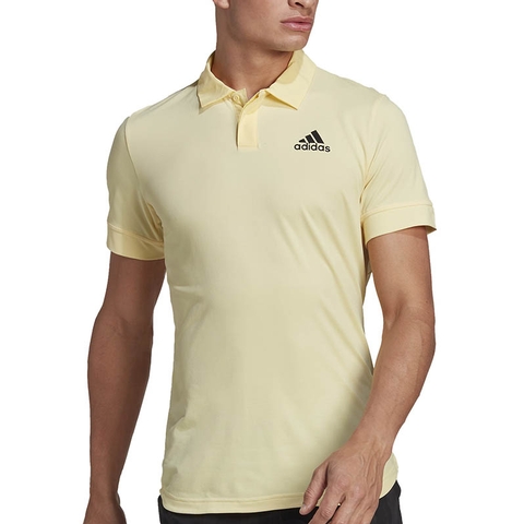deelnemen inch slogan Adidas New York Freelift Men's Tennis Polo Yellow