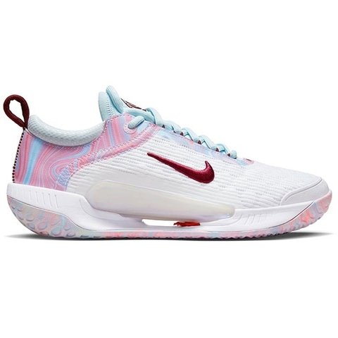 Nike Court Zoom Nxt Women's Tennis Shoe White/darkbeetroot