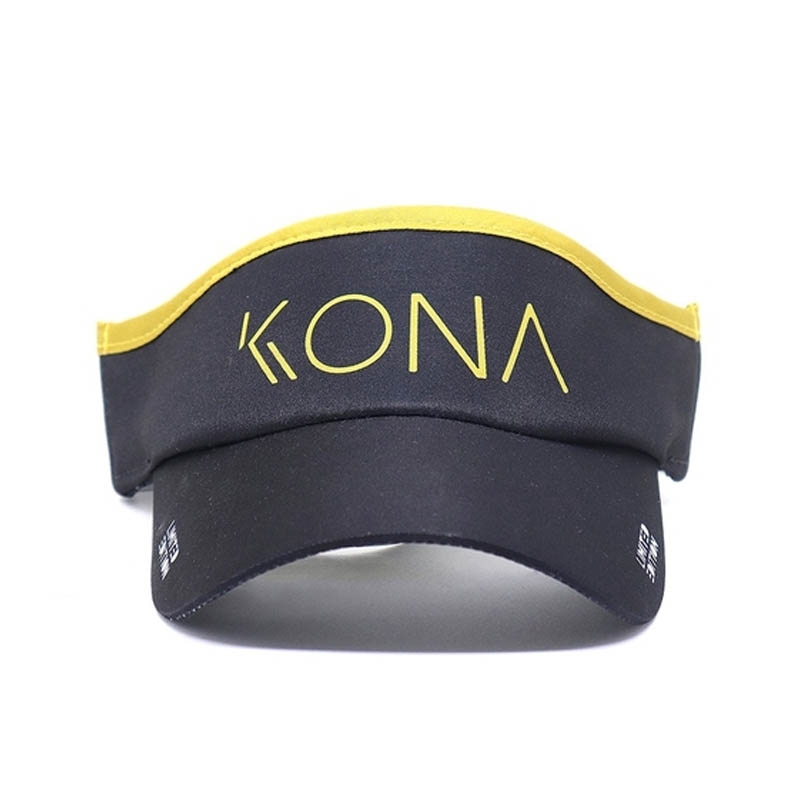 Kona Limited Edition Beach Tennis Visor Black/yellow