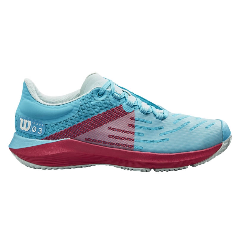 Wilson Kaos 3.0 Junior Tennis Shoe Blue/clearwater