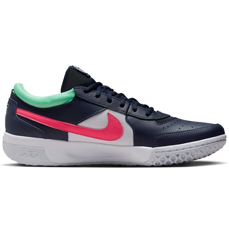 Nike Court Zoom Lite 3 Tennis Men's Shoe Obsidian/pink/green
