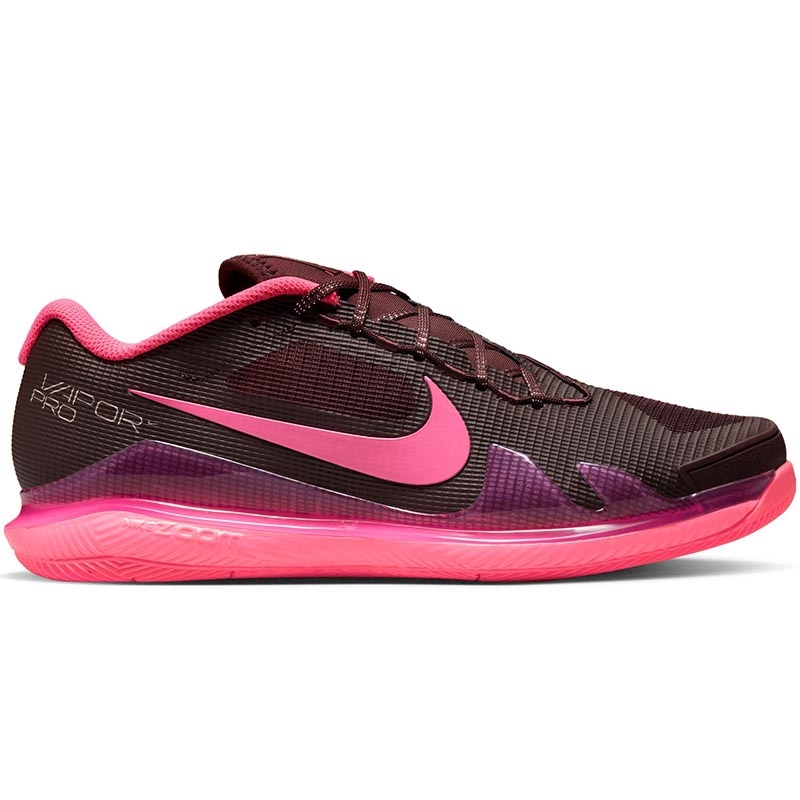 Nike Court Zoom Vapor Pro Premium Women's Tennis Shoe Burgundy/pink