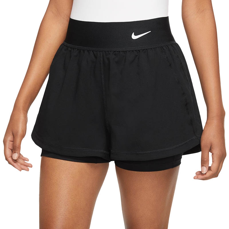 Nike Court Advantage Women's Tennis Short Black/white