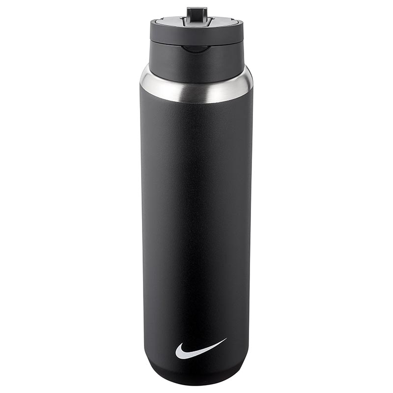 Nike Hyperfuel Insulated Chug 40 OZ Water Bottle WHITE/BLACK