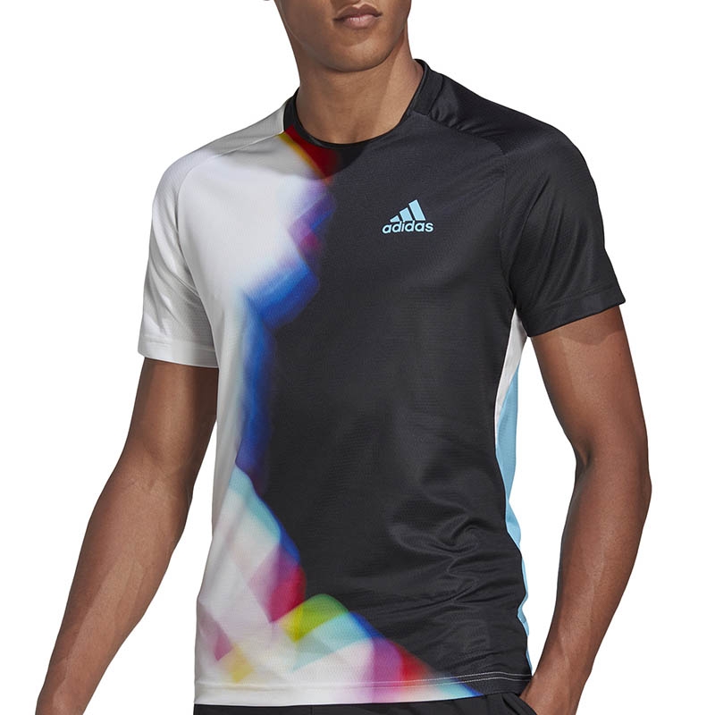 Adidas Tennis World Cup Men's Tennis Tee White/black