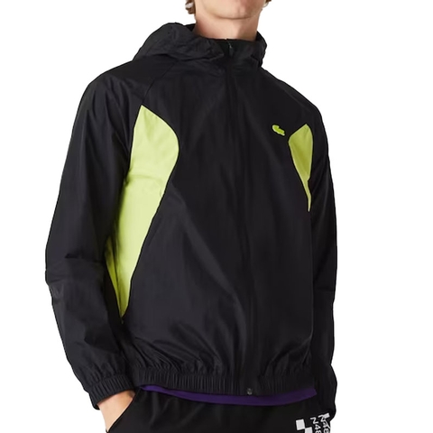Lacoste Performance Men's Tennis Jacket Black/lime