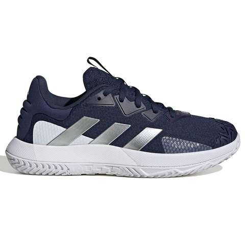 Adidas Solematch Control Men's Tennis Shoe Navy/silver/white