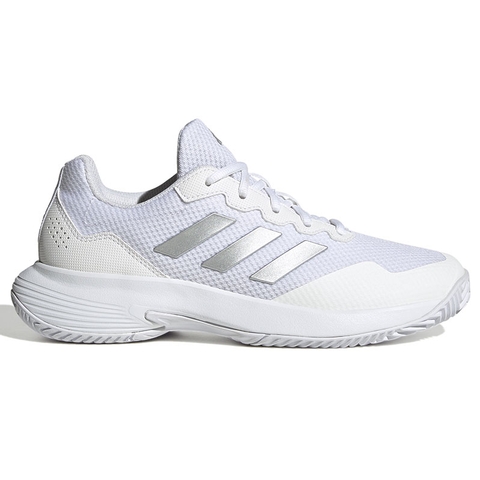 Adidas Game Court 2 Women's Tennis Shoe White/silver