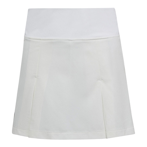 Adidas Club Pleated Girls' Tennis Skirt White