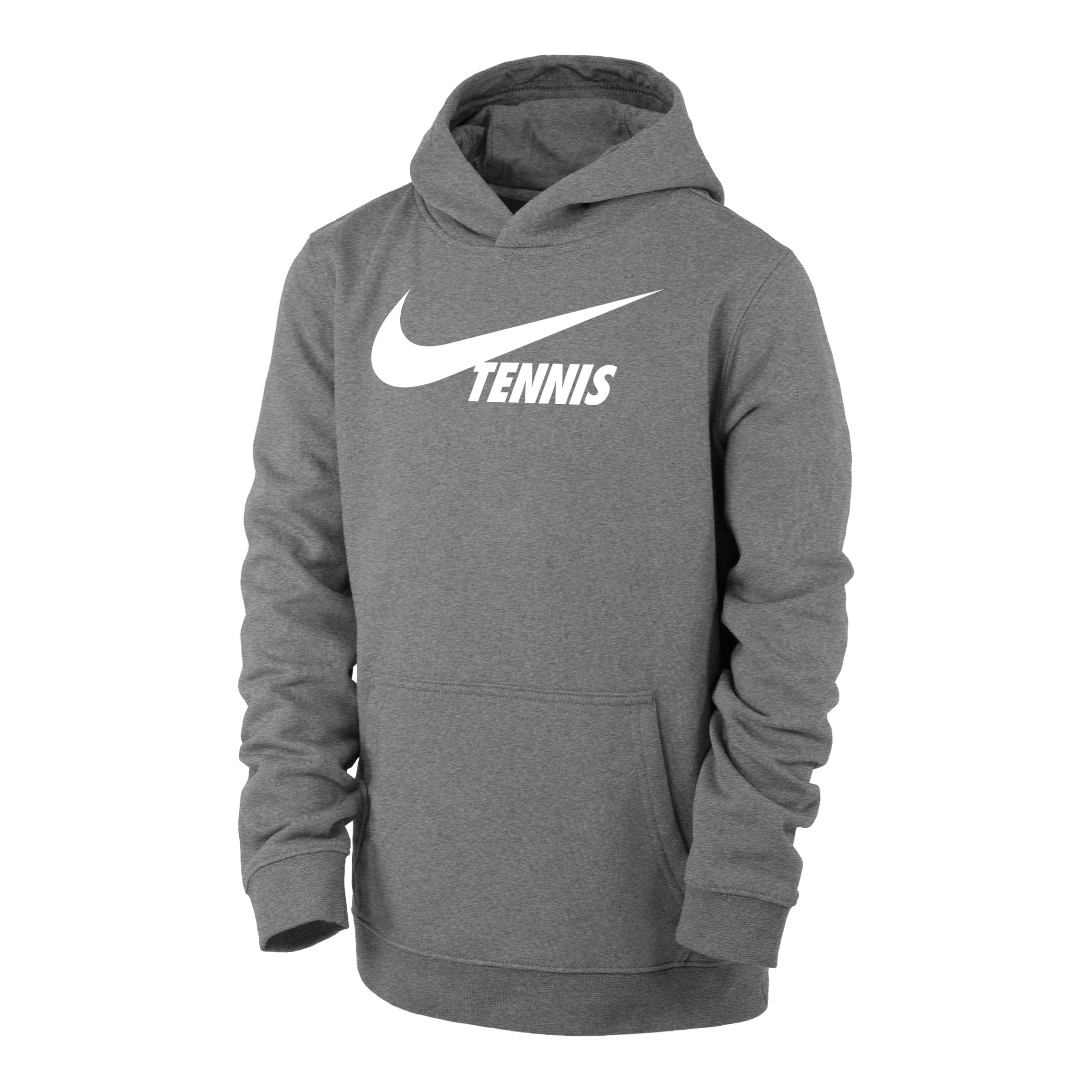 Nike Tennis Graphic Club Boys' Tennis Hoodie Grey