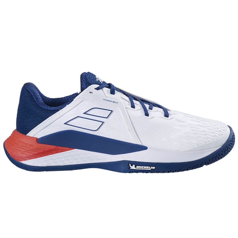 Babolat Propulse Fury All Court Men's Tennis Shoe White/blue