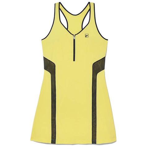 Fila Alley Solid Women's Tennis Dress Yellow/navy