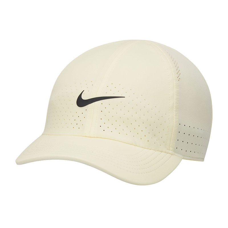 Nike Aerobill Advantage Unisex Tennis Hat Alabaster/black