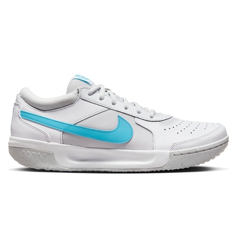 Sui Complex Vooruitzicht Nike Zoom Lite 3 Junior Tennis Shoe White/blue
