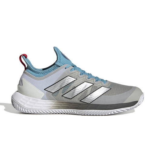 Adidas adizero Ubersonic Clay 4 Women's Tennis Shoe Metalgrey/silver