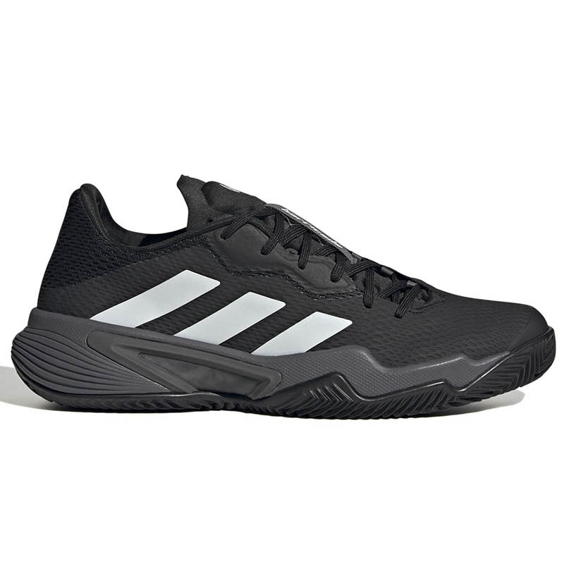 Adidas Barricade Clay Men's Tennis Shoe Black/grey