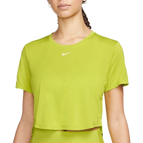  Nike Women's Dri-FIT One Short-Sleeve Cropped Top
