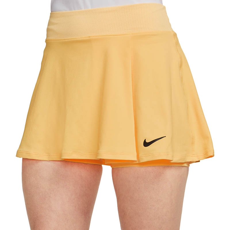 Nike Court Victory Flouncy Women's Tennis Skirt Citronpulse/black