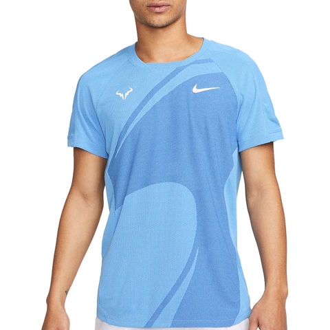 Nike Adv Rafa Men's Tennis Top Blue