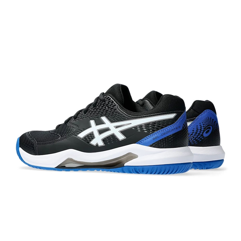 Asics Gel Dedicate 8 Men's Tennis Shoe Black/blue