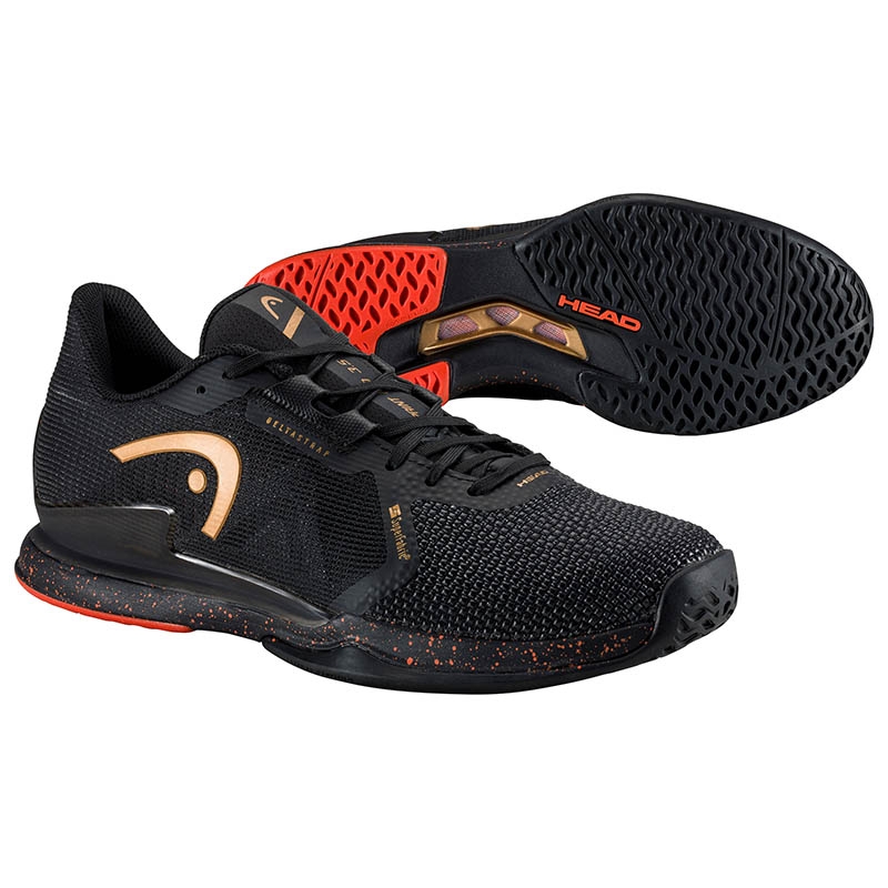 Head Sprint Pro 3.5 SF Men's Tennis Shoe Black/orange