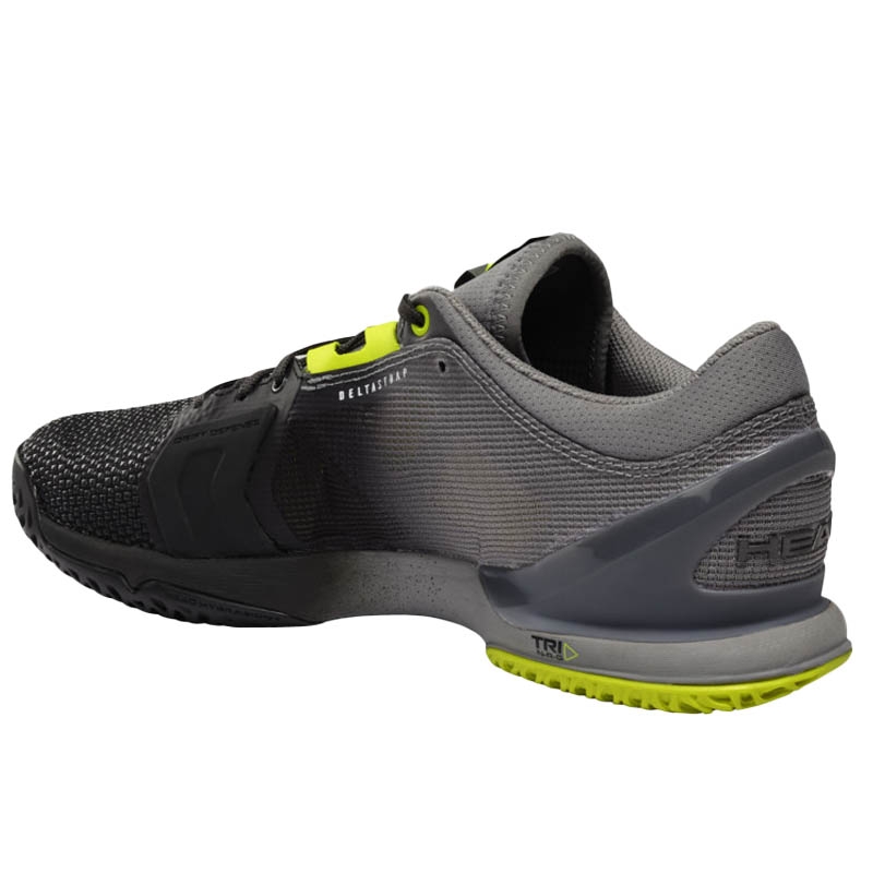 Head Sprint Pro Men's Tennis Shoe Black/yellow