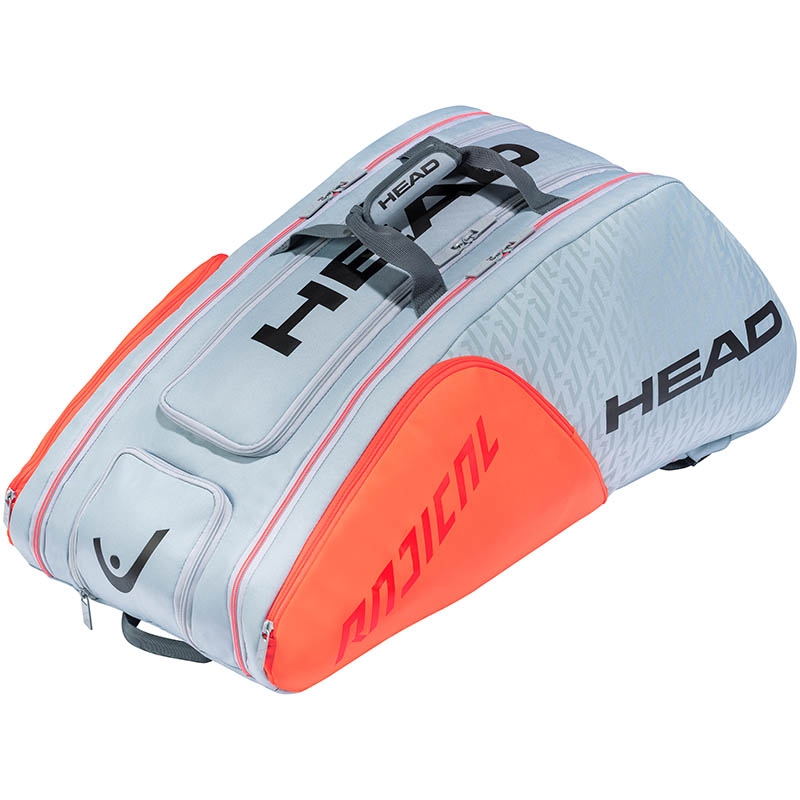 Head Radical 12R Monstercombi Tennis Bag Grey/orange