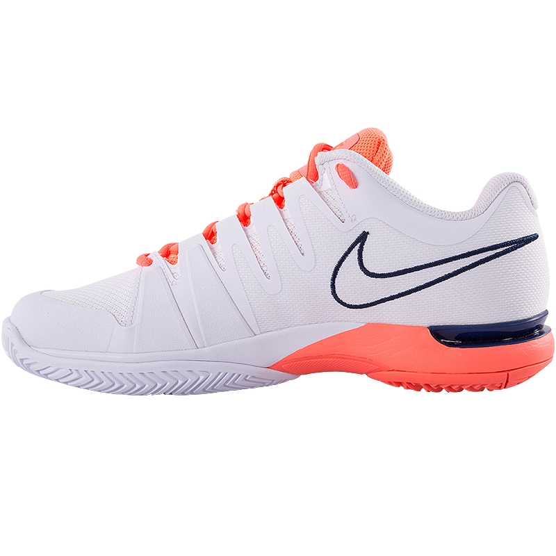 Nike Zoom Vapor 9.5 Tour Women's Tennis Shoe White/orange/blue