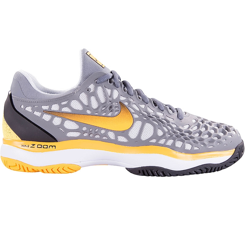 Nike Zoom Cage 3 Men's Tennis Shoe Grey/orange