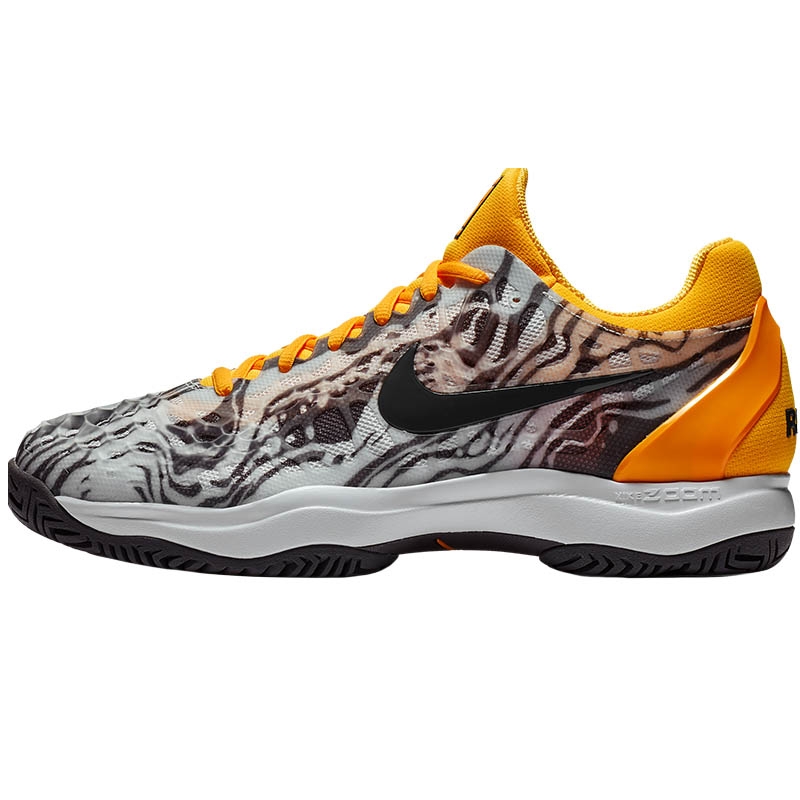 Nike Zoom Cage 3 Men's Tennis Shoe Platinum/orange