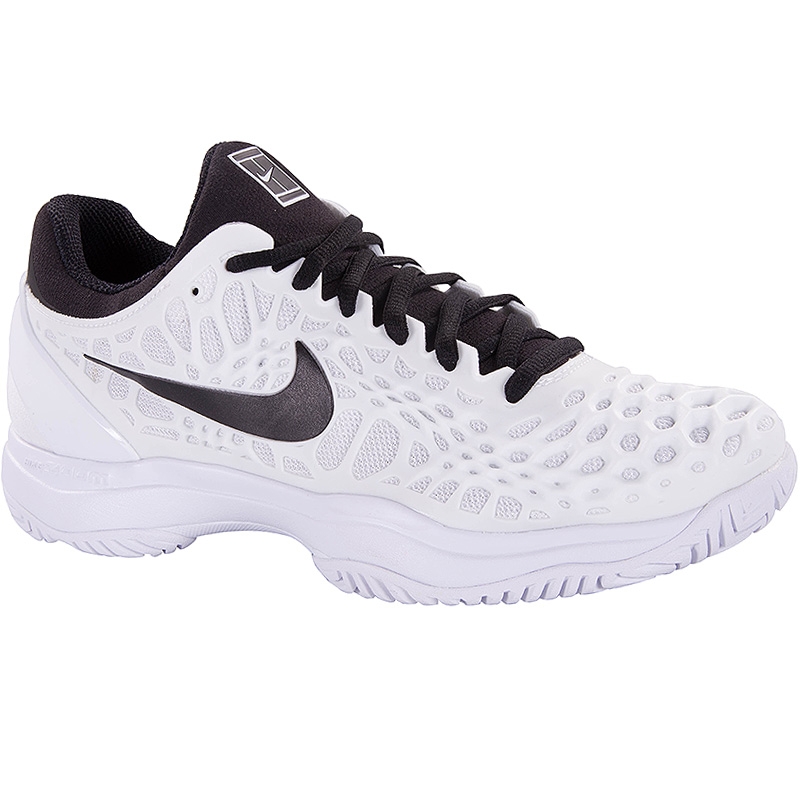 Nike Zoom Cage 3 Junior Tennis Shoe White/black