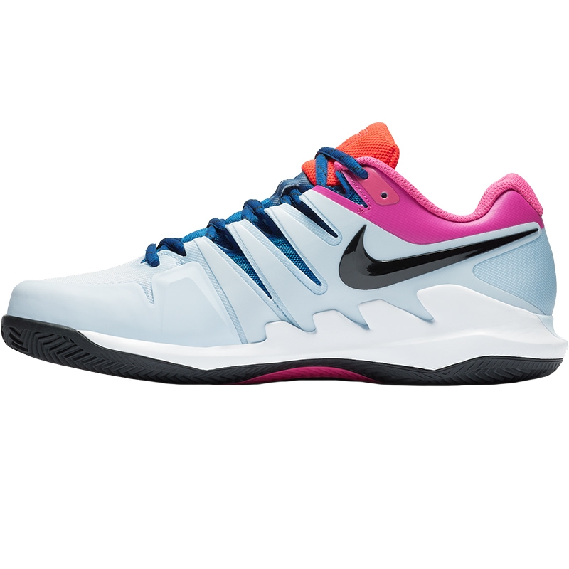 Nike Air Zoom Vapor X CLAY Men's Tennis Shoe Blue/fuchsia