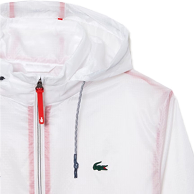 Lacoste Novak Men's Tennis Jacket White