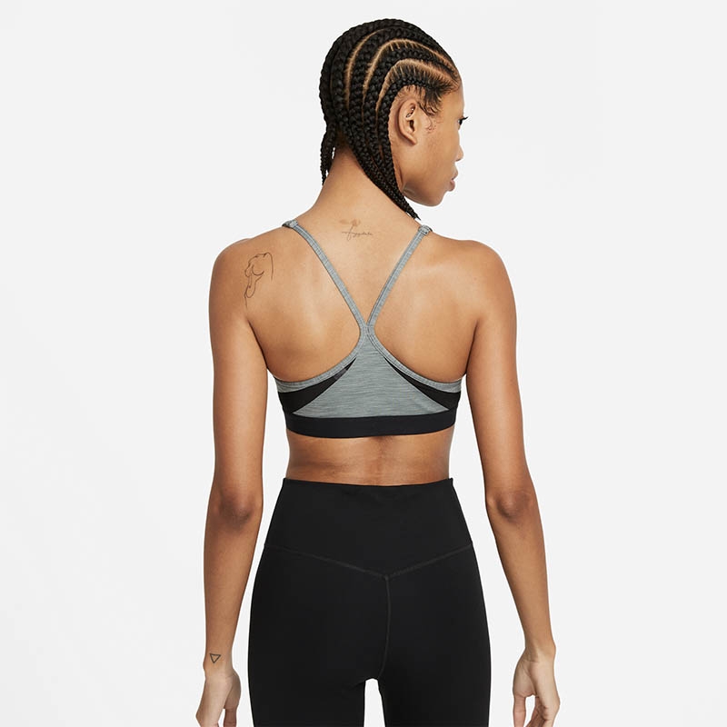 Nike Dri-Fit Indy Women's Bra Grey/black