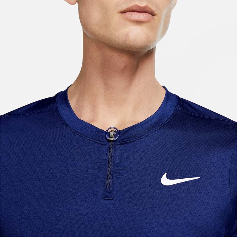 Nike Court Advantage Men's Tennis Polo Royalblue/white