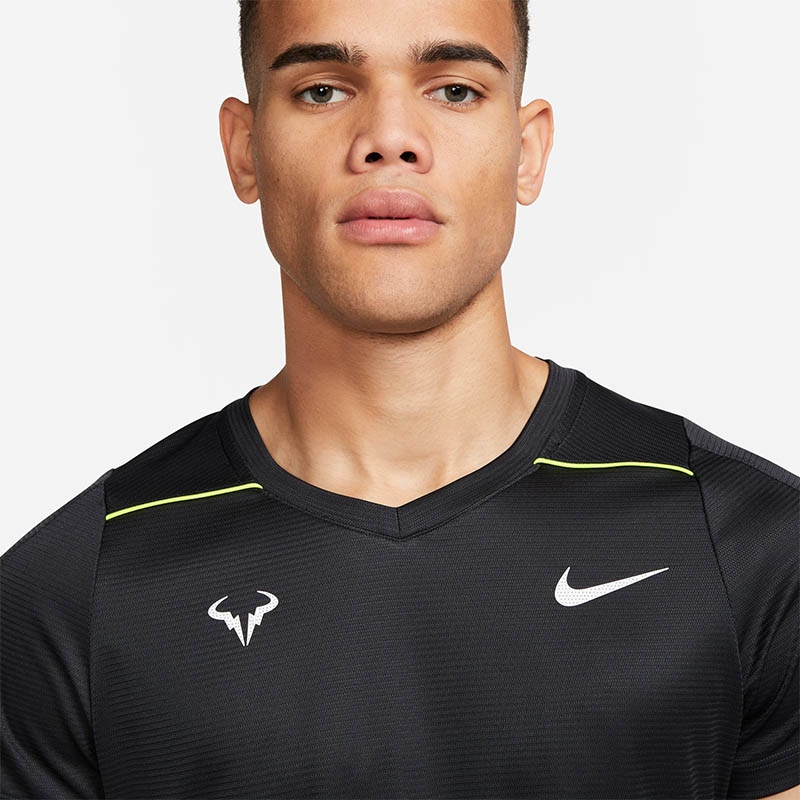Nike Rafa Challenger Men's Tennis Top Offnoir/white