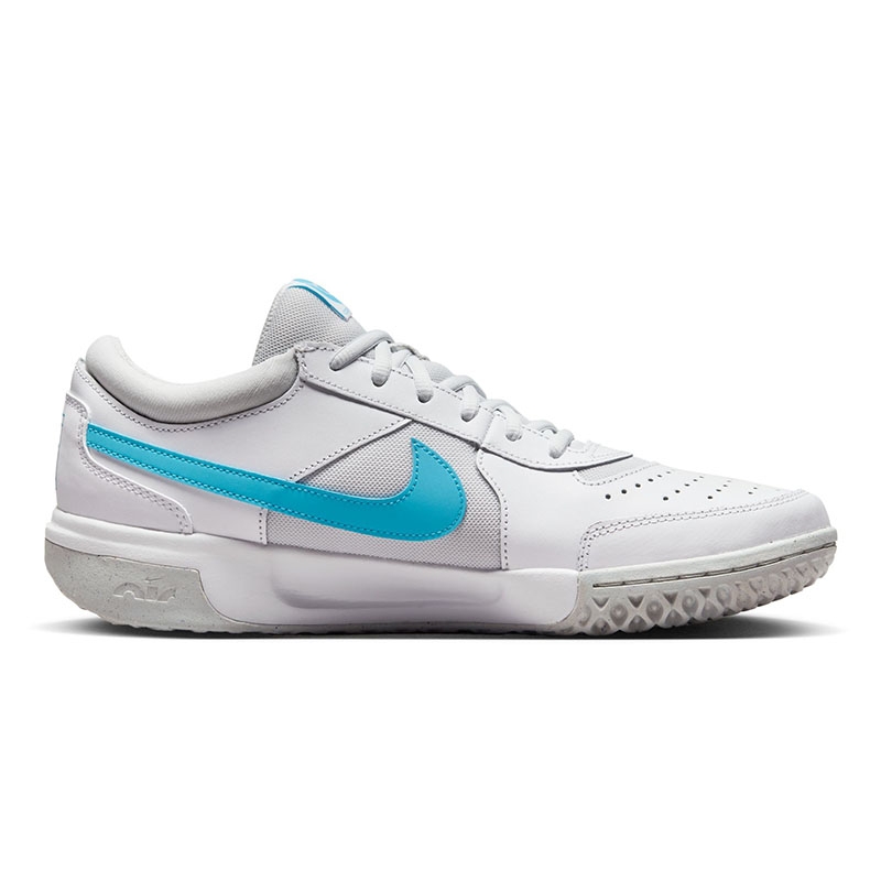 Nike Zoom Lite 3 Junior Tennis Shoe White/blue