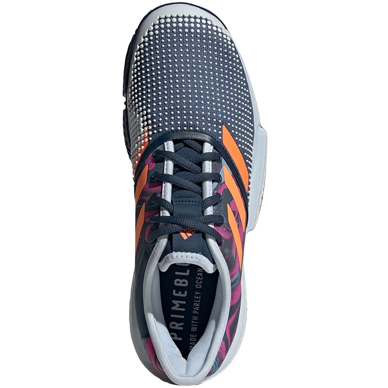 Adidas SoleCourt Primeblue Men's Tennis Shoe Blue/pink