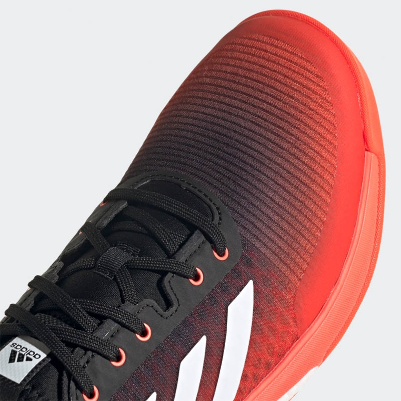 Adidas Crazy Flight Indoor Men's Tennis Shoe Red/black/white