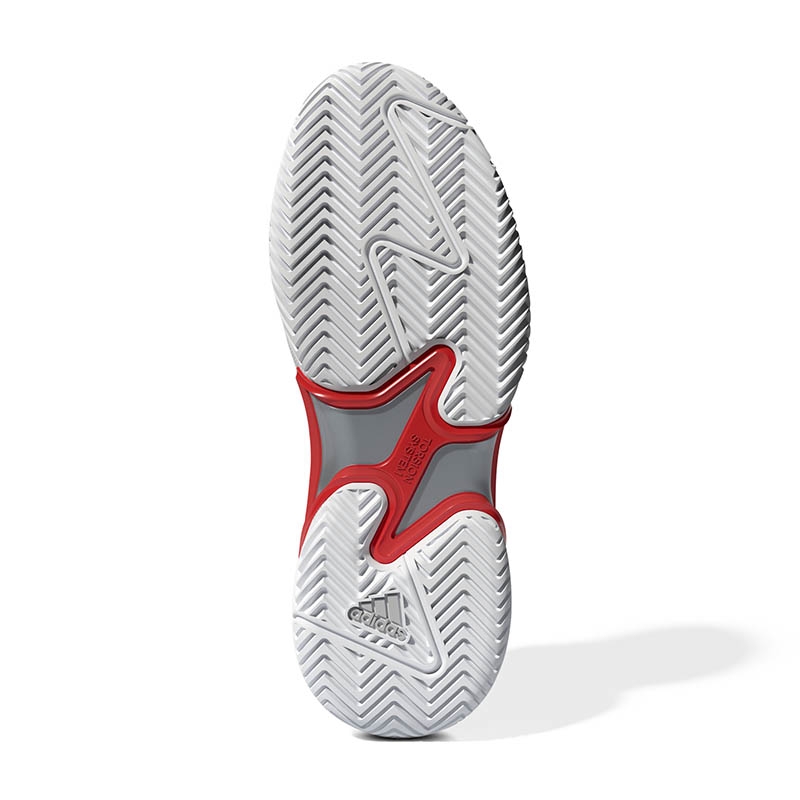 Adidas Barricade Women's Tennis Shoe White/red