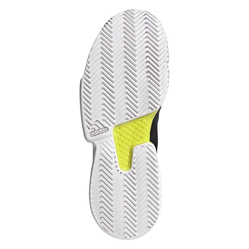 Adidas SoleMatch Bounce Men's Tennis Shoe Blue/yellow